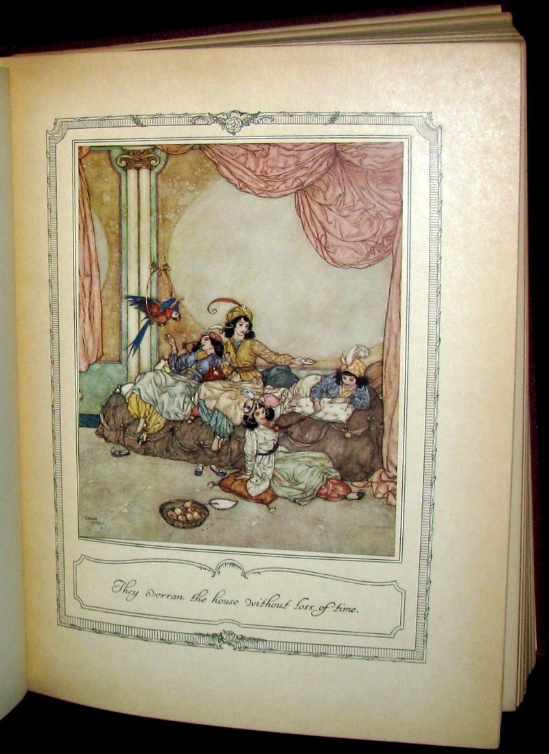 1910 Rare Book - The Sleeping Beauty & Other Fairy Tales Illustrated by Edmund Dulac
