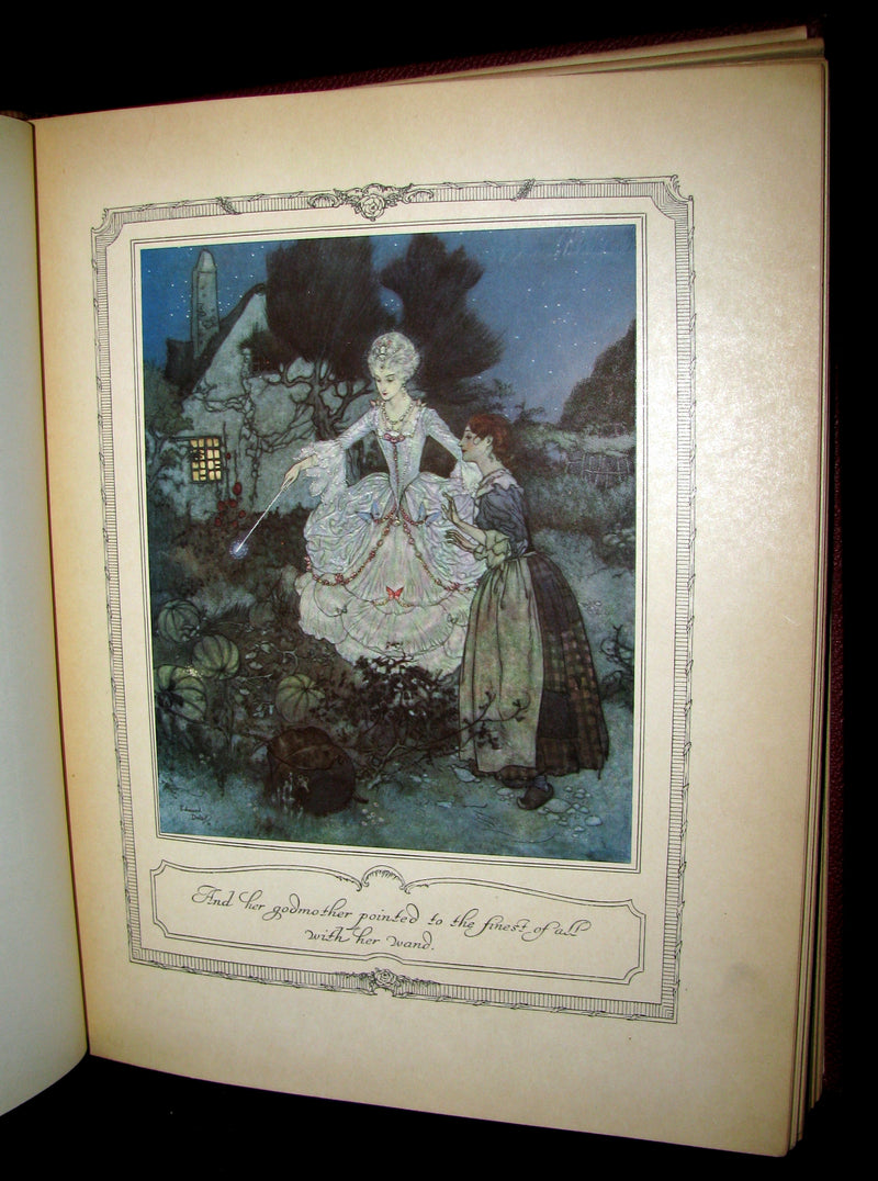 1910 Rare Book - The Sleeping Beauty & Other Fairy Tales Illustrated by Edmund Dulac