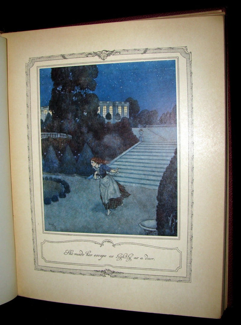 1910 Rare Book - The Sleeping Beauty & Other Fairy Tales Illustrated by Edmund Dulac