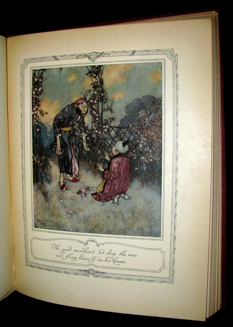 1910 Rare Book - The Sleeping Beauty & Other Fairy Tales Illustrated by Edmund Dulac
