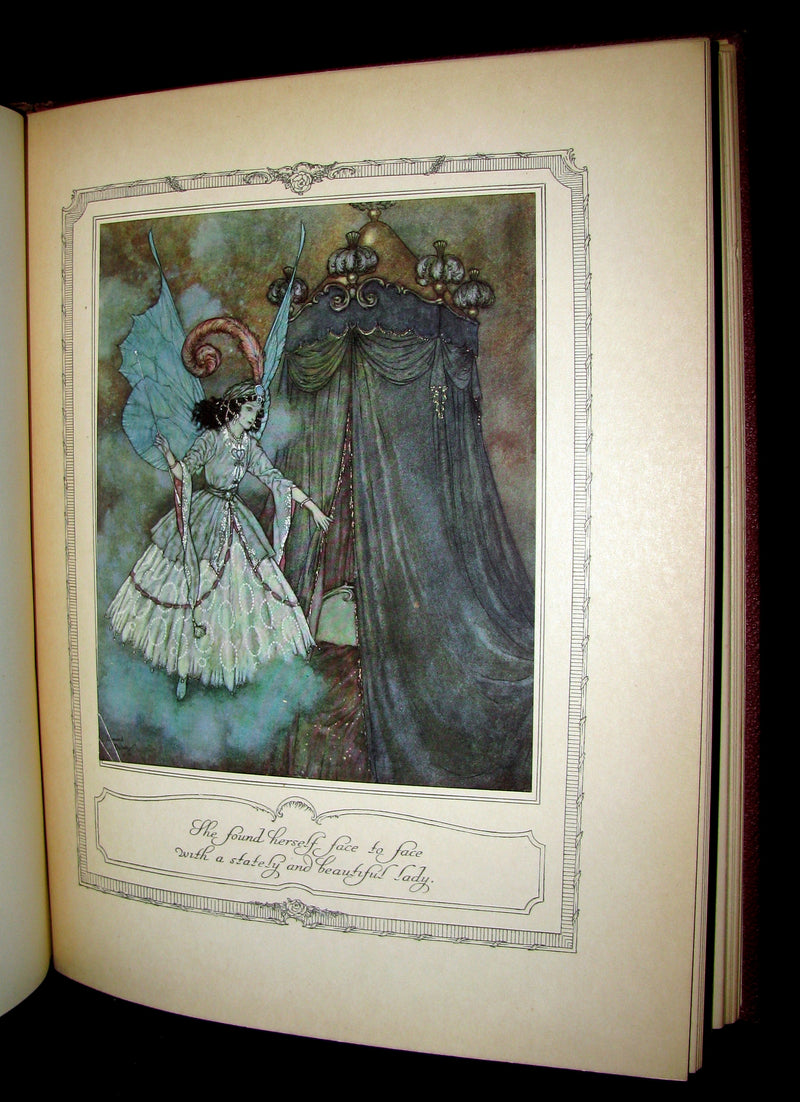 1910 Rare Book - The Sleeping Beauty & Other Fairy Tales Illustrated by Edmund Dulac