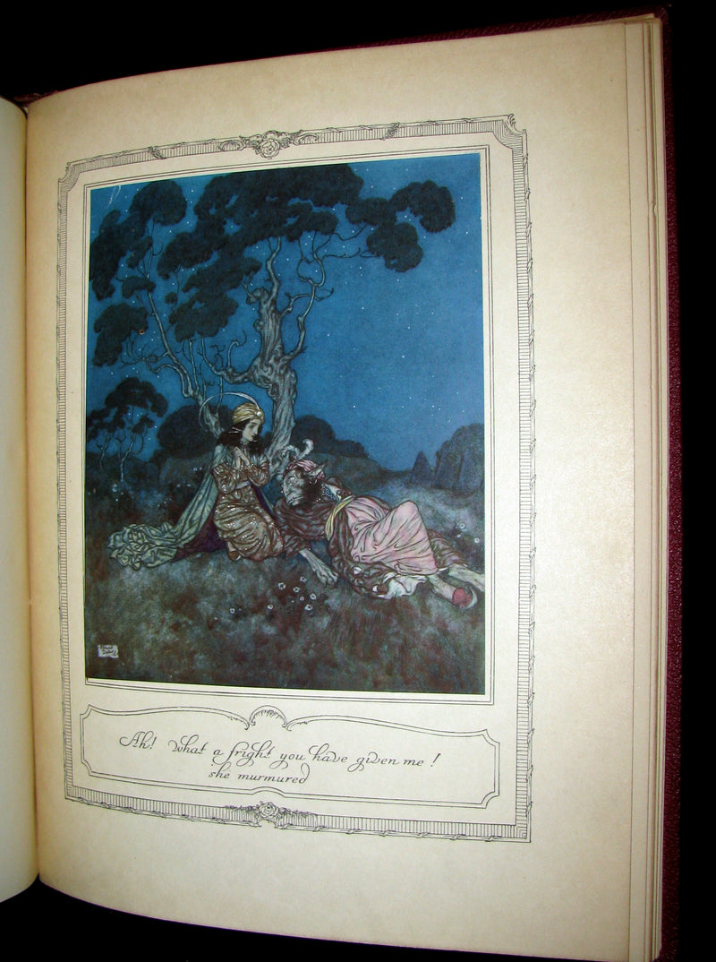 1910 Rare Book - The Sleeping Beauty & Other Fairy Tales Illustrated by Edmund Dulac