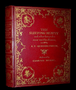 1910 Rare Book - The Sleeping Beauty & Other Fairy Tales Illustrated by Edmund Dulac