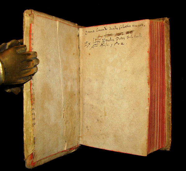 1574 Rare Latin vellum Book - Cicero Philosophy - The Dream of Scipio - Philosophicorum