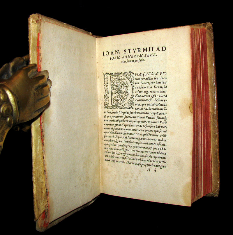 1574 Rare Latin vellum Book - Cicero Philosophy - The Dream of Scipio - Philosophicorum