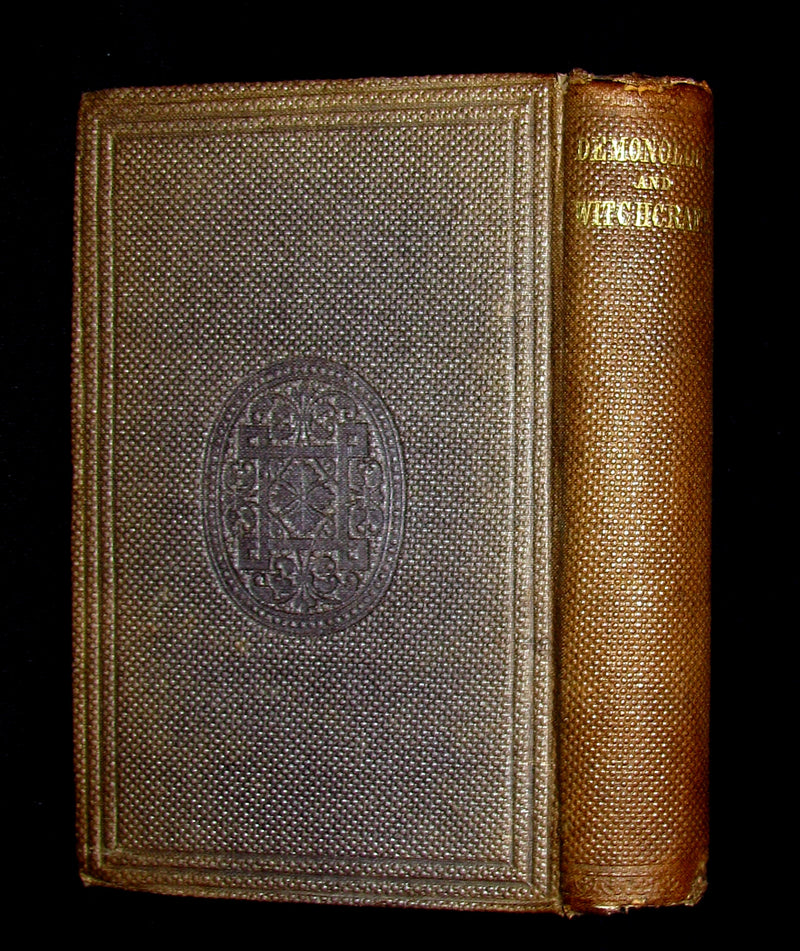 1831 Rare 2ndED Walter Scott - Letters on Demonology & Witchcraft - WITCHES & FAIRIES