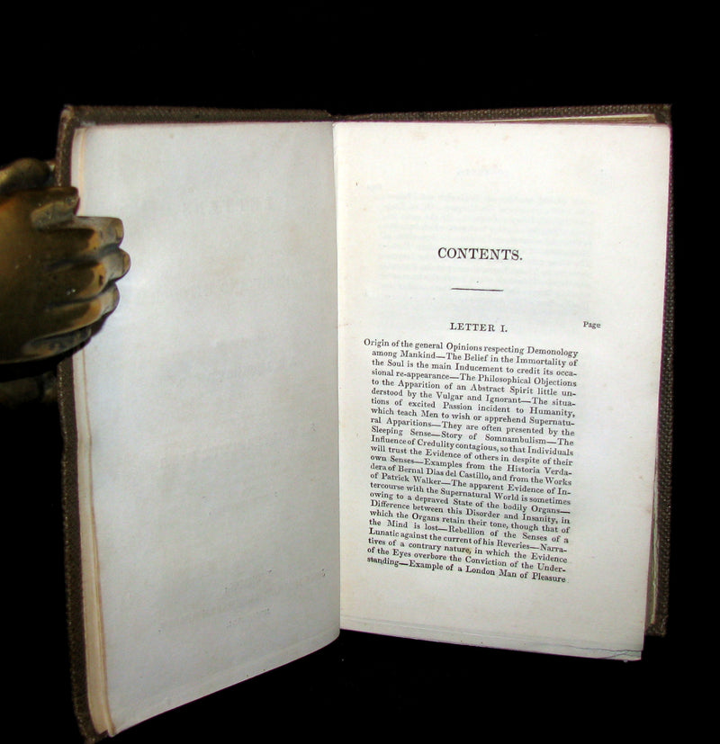 1831 Rare 2ndED Walter Scott - Letters on Demonology & Witchcraft - WITCHES & FAIRIES