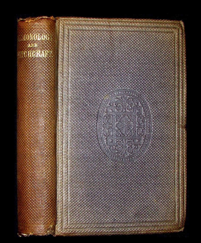 1831 Rare 2ndED Walter Scott - Letters on Demonology & Witchcraft - WITCHES & FAIRIES