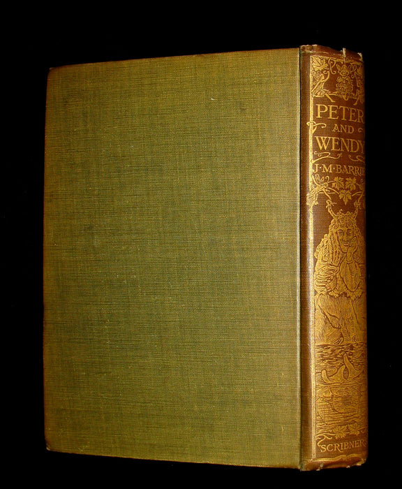 1911 Rare Book  - Peter Pan First Edition - Peter and Wendy by James Matthew Barrie