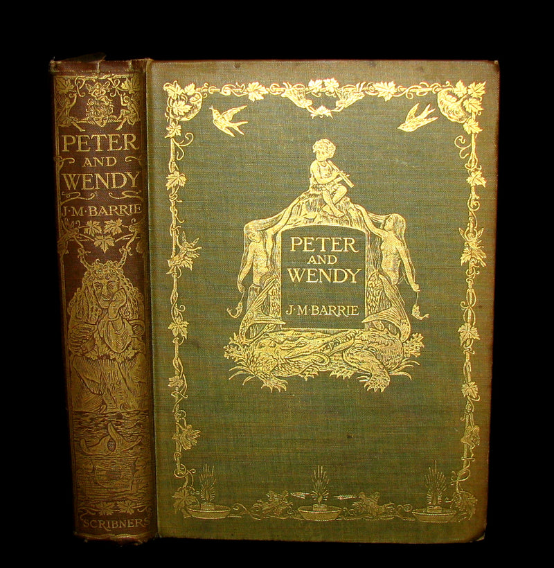 1911 Rare Book  - Peter Pan First Edition - Peter and Wendy by James Matthew Barrie