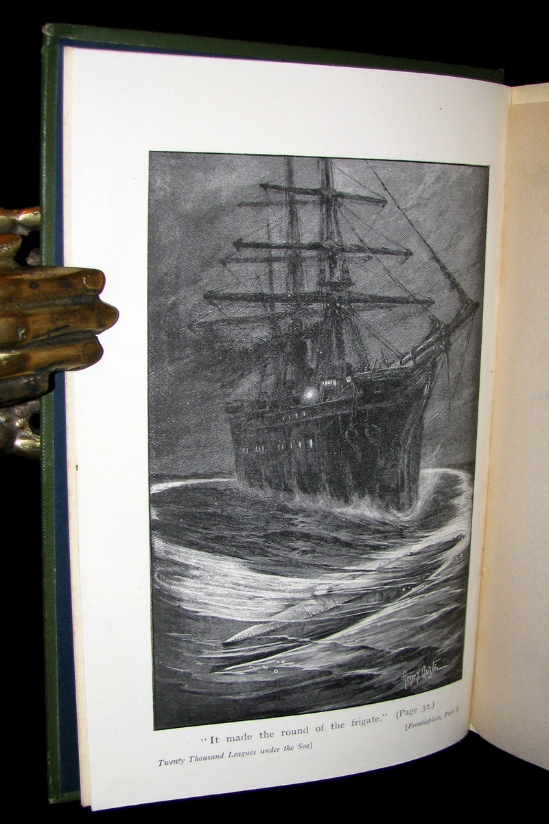 1900 Rare Book - Twenty Thousand Leagues Under the Sea by Jules Verne