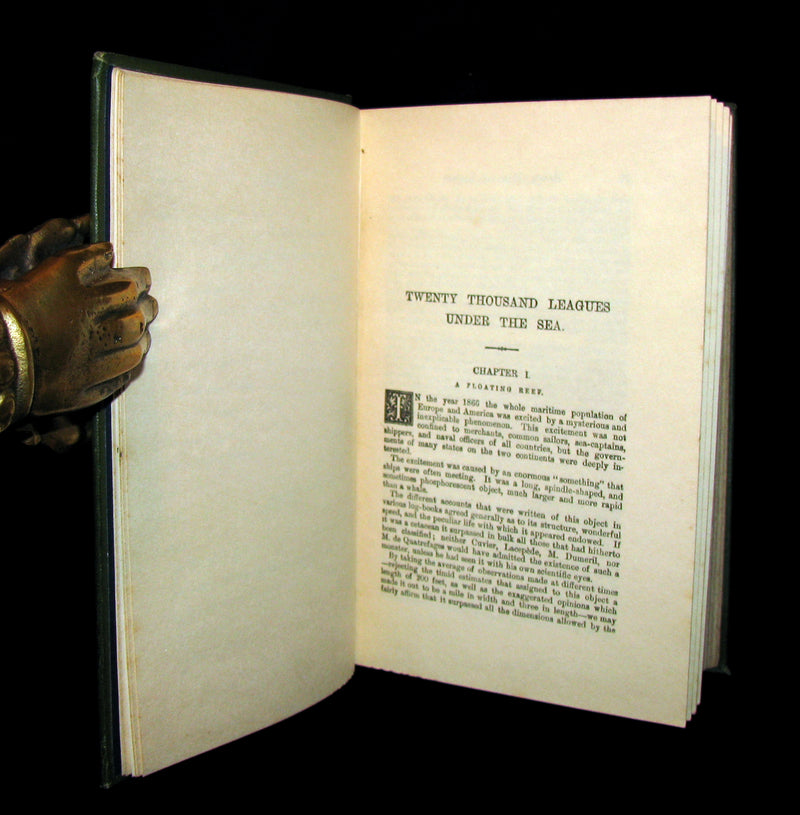 1900 Rare Book - Twenty Thousand Leagues Under the Sea by Jules Verne