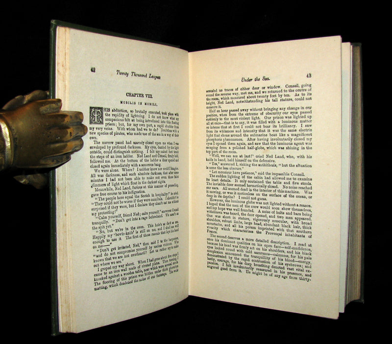 1900 Rare Book - Twenty Thousand Leagues Under the Sea by Jules Verne
