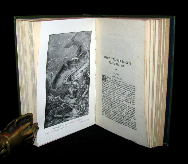 1900 Rare Book - Twenty Thousand Leagues Under the Sea by Jules Verne