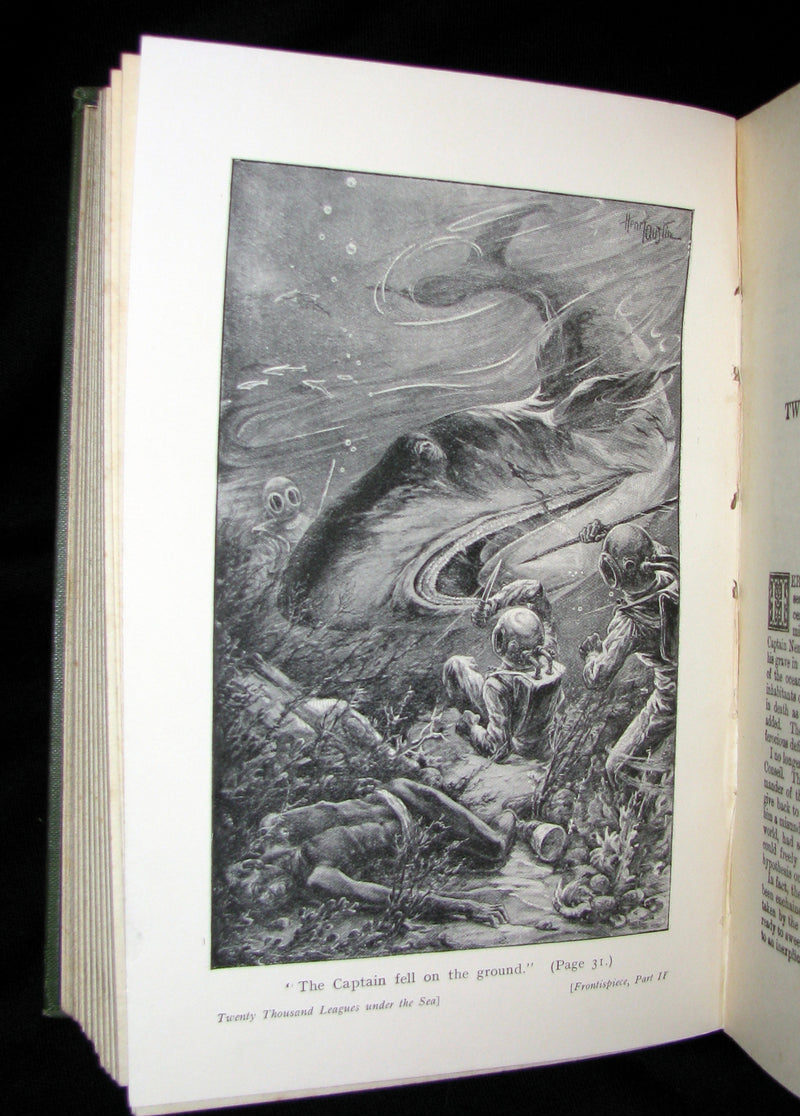 1900 Rare Book - Twenty Thousand Leagues Under the Sea by Jules Verne