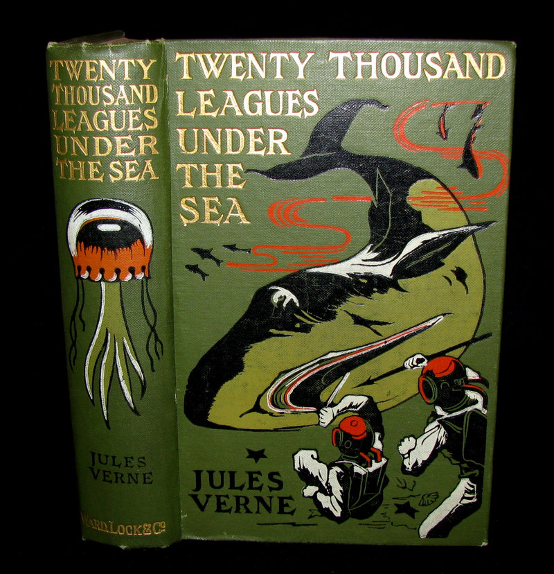 1900 Rare Book - Twenty Thousand Leagues Under the Sea by Jules Verne