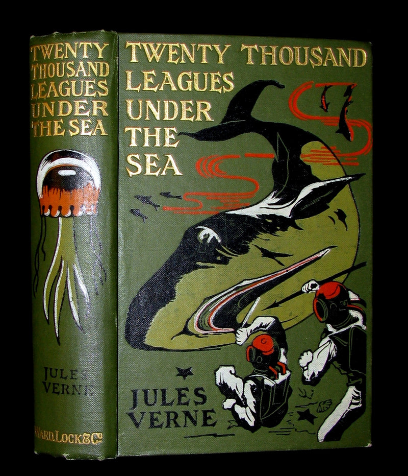 1900 Rare Book - Twenty Thousand Leagues Under the Sea by Jules Verne
