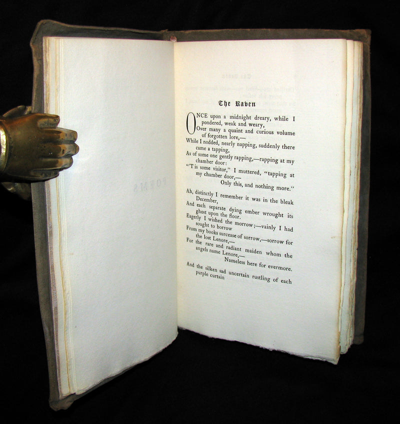 1901 Rare Book -The Roycrofters Edition of the Poems by Edgar Allan POE