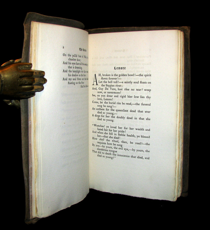 1901 Rare Book -The Roycrofters Edition of the Poems by Edgar Allan POE