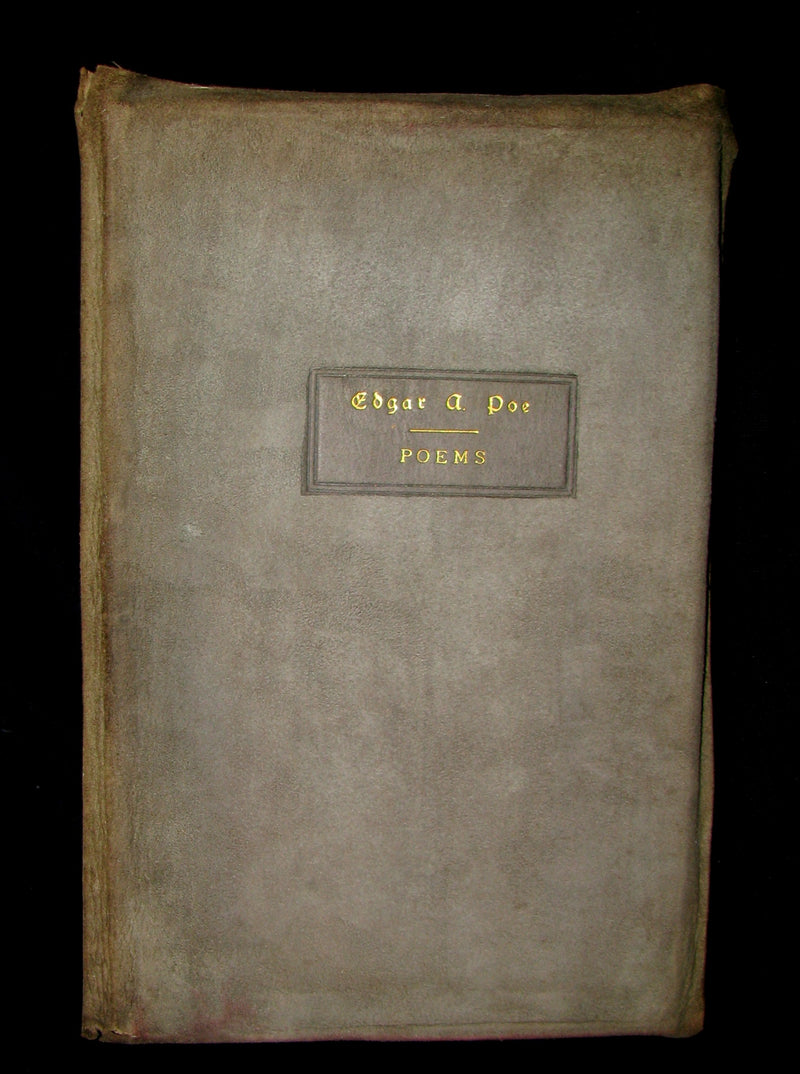 1901 Rare Book -The Roycrofters Edition of the Poems by Edgar Allan POE