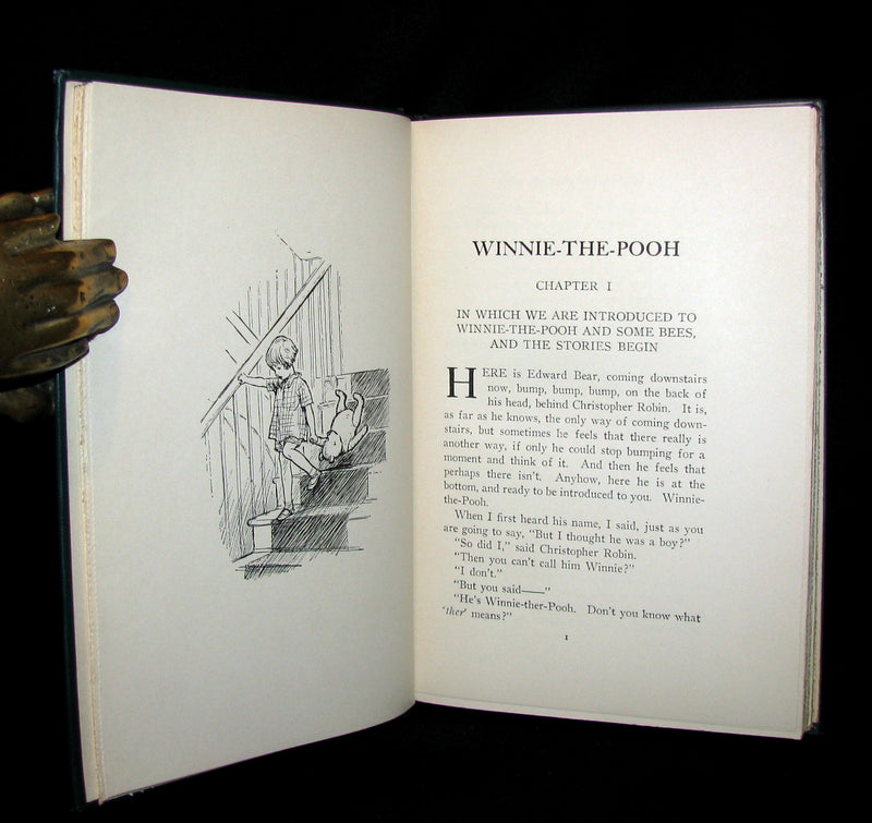 1926 Rare First Edition - A. A. Milne & Ernest H. Shepard -  WINNIE-THE-POOH