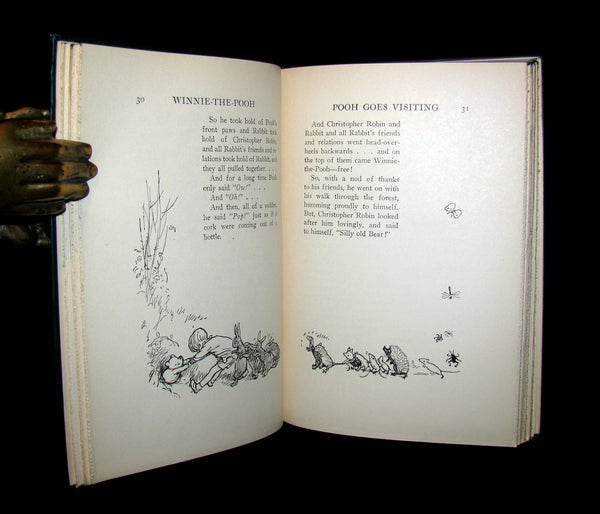 1926 Rare First Edition - A. A. Milne & Ernest H. Shepard -  WINNIE-THE-POOH