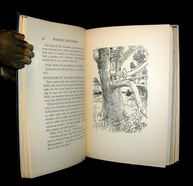 1926 Rare First Edition - A. A. Milne & Ernest H. Shepard -  WINNIE-THE-POOH
