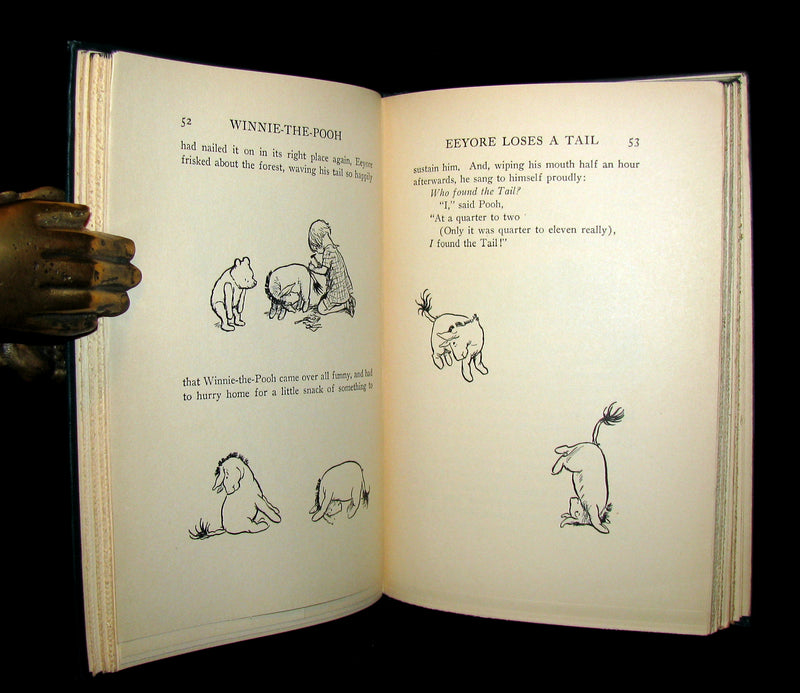 1926 Rare First Edition - A. A. Milne & Ernest H. Shepard -  WINNIE-THE-POOH