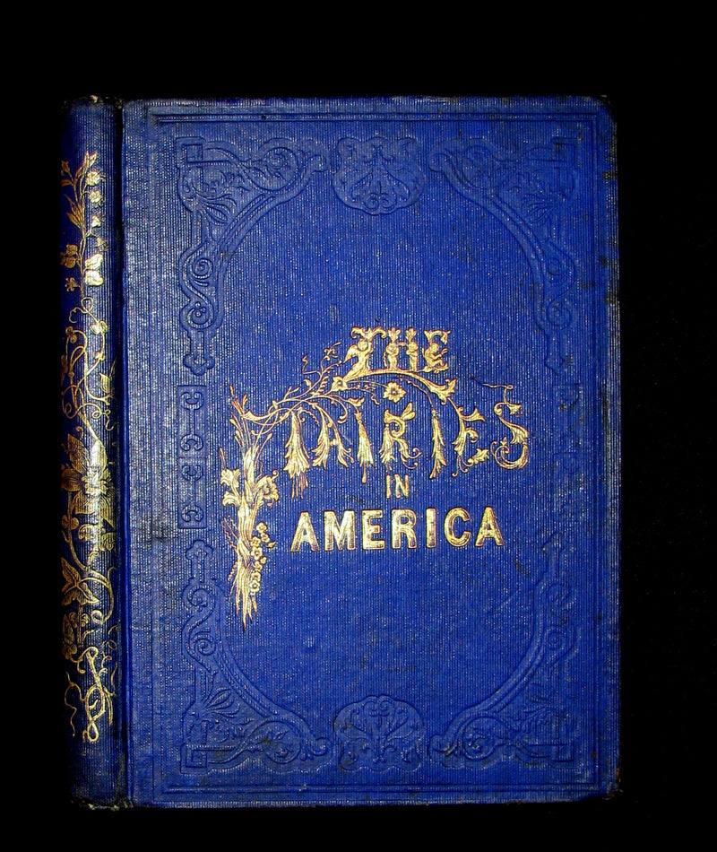 1858 Scarce First Edition - The FAIRIES IN AMERICA by Spencer W. Cone.