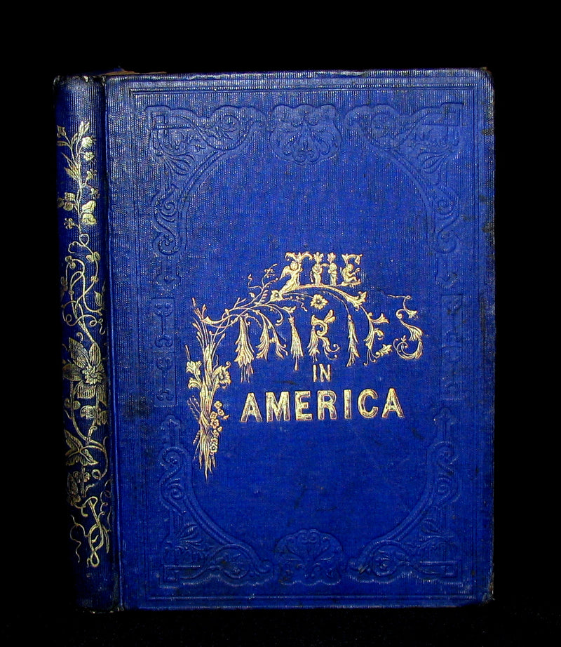 1858 Scarce First Edition - The FAIRIES IN AMERICA by Spencer W. Cone.