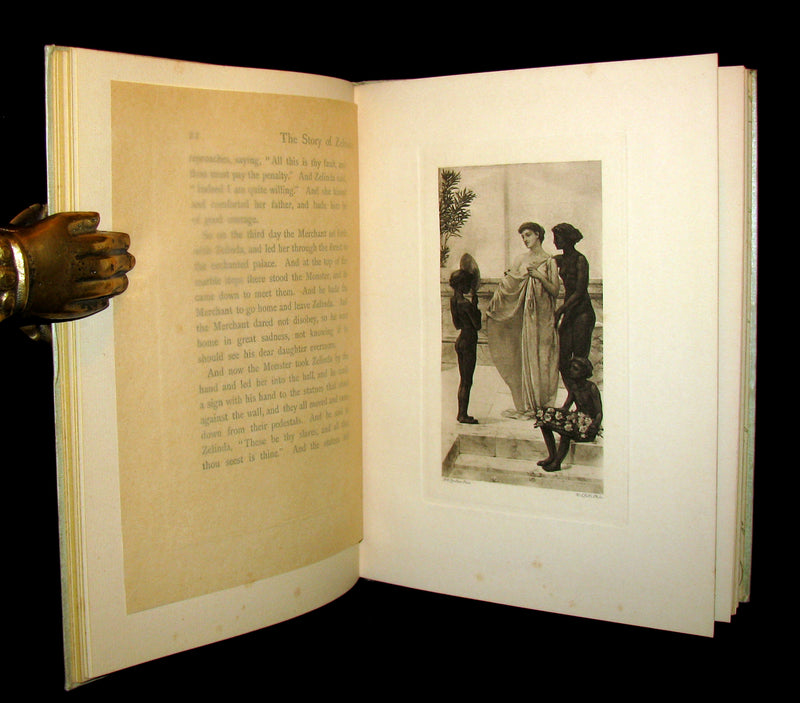 1895 Very Scarce Book - The Story of Zelinda and the Monster; or, Beauty and the Beast.