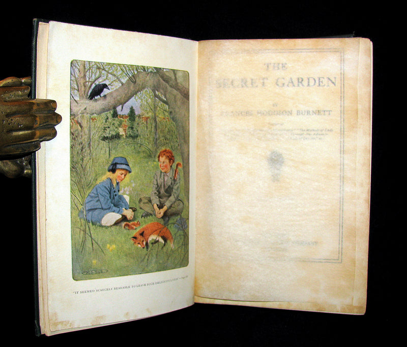 1911 Rare Book - The Secret Garden by Frances Hodgson Burnett. Second Edition.