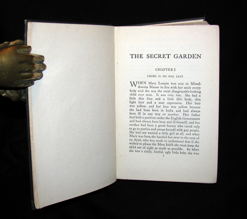 1911 Rare Book - The Secret Garden by Frances Hodgson Burnett. Second Edition.