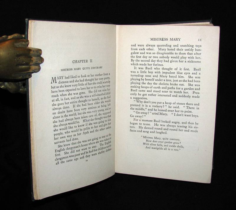 1911 Rare Book - The Secret Garden by Frances Hodgson Burnett. Second Edition.