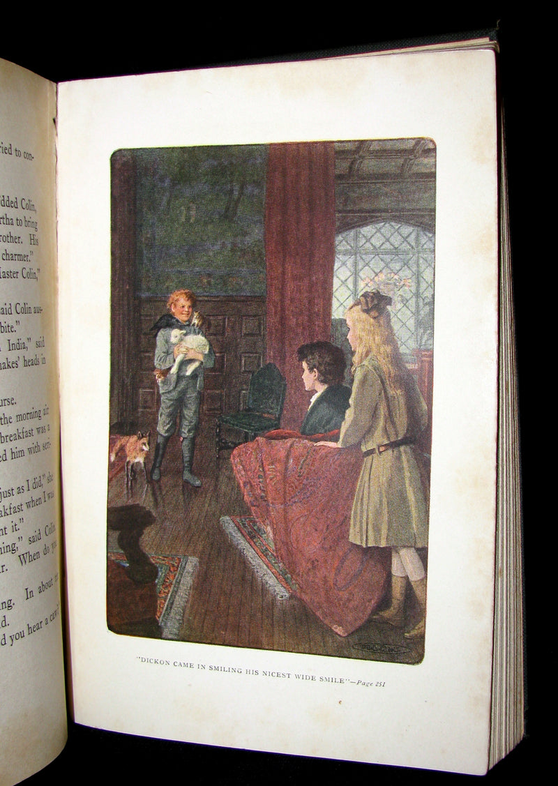 1911 Rare Book - The Secret Garden by Frances Hodgson Burnett. Second Edition.