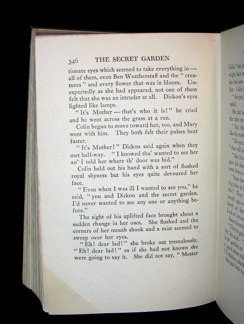 1911 Rare Book - The Secret Garden by Frances Hodgson Burnett. Second Edition.