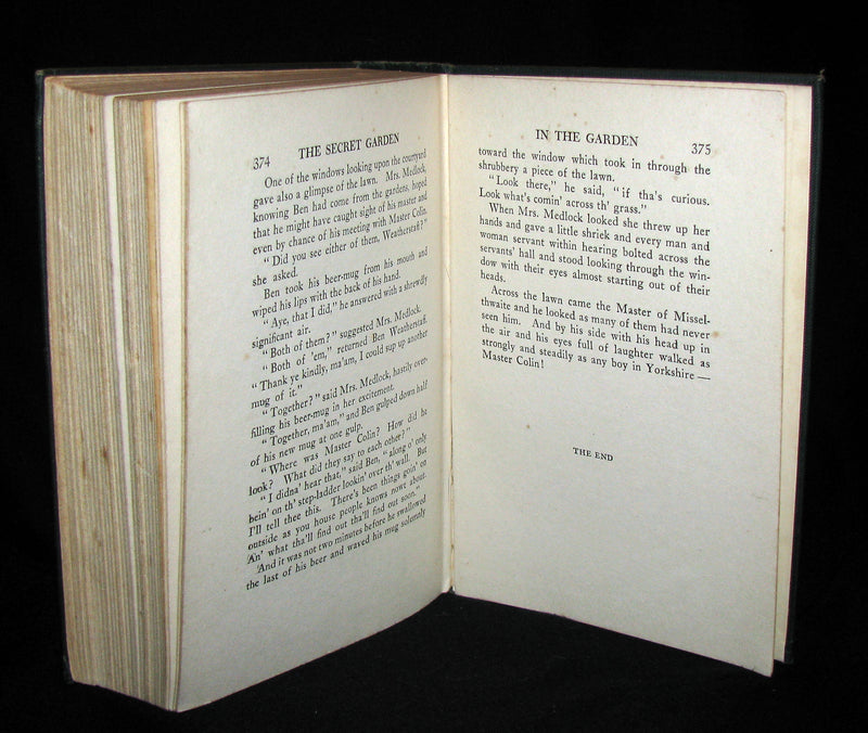 1911 Rare Book - The Secret Garden by Frances Hodgson Burnett. Second Edition.