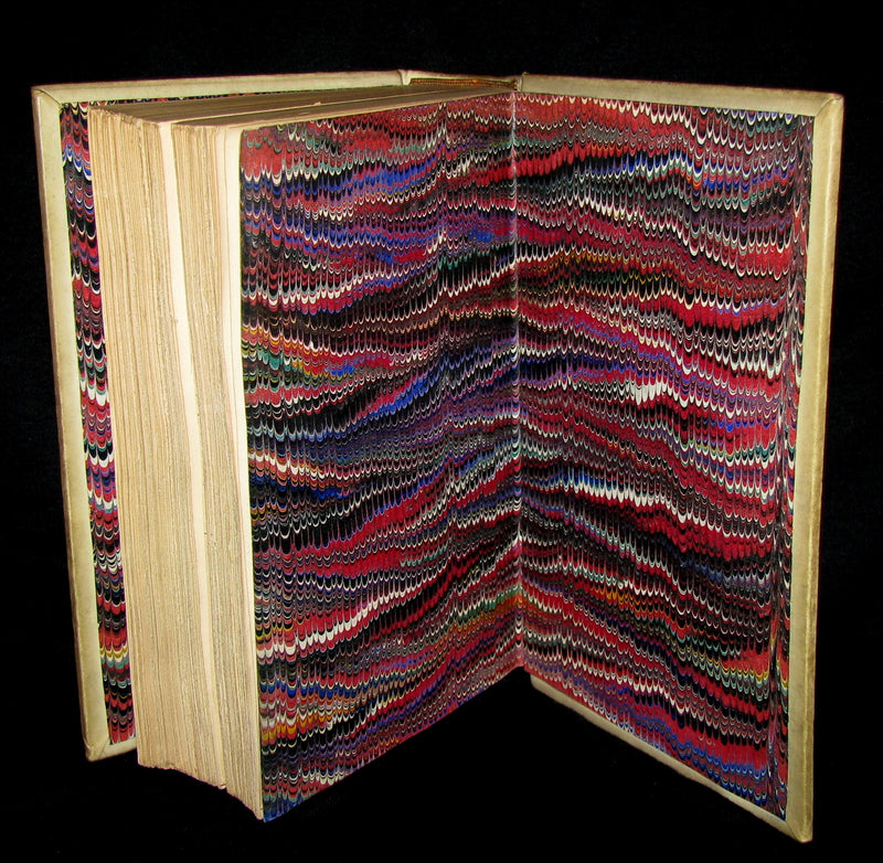 1881 Rare Italian Vellum Book - La Divina Commedia di DANTE ALIGHIERI - Divine Comedy.