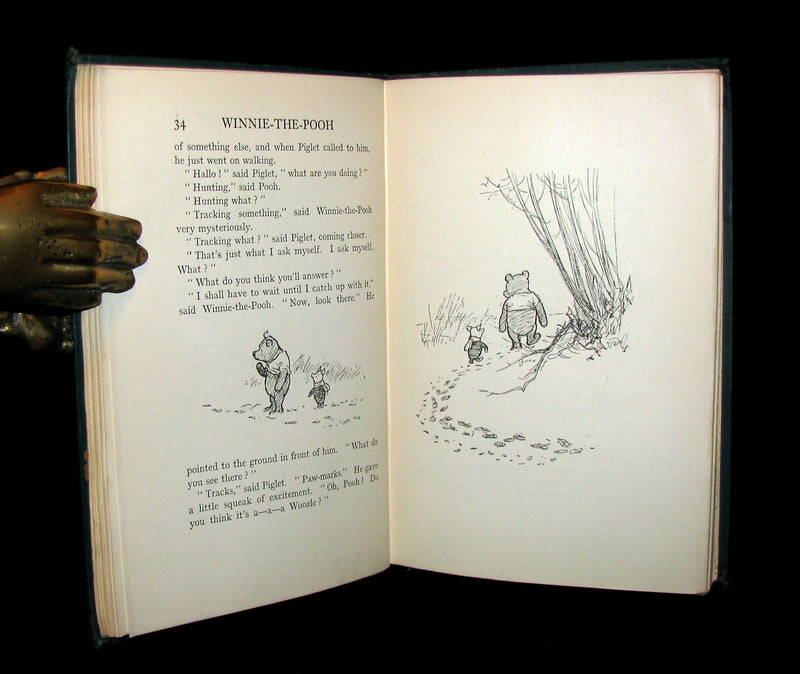 1926 First UK Edition - A. A. Milne & Ernest H. Shepard -  WINNIE-THE-POOH
