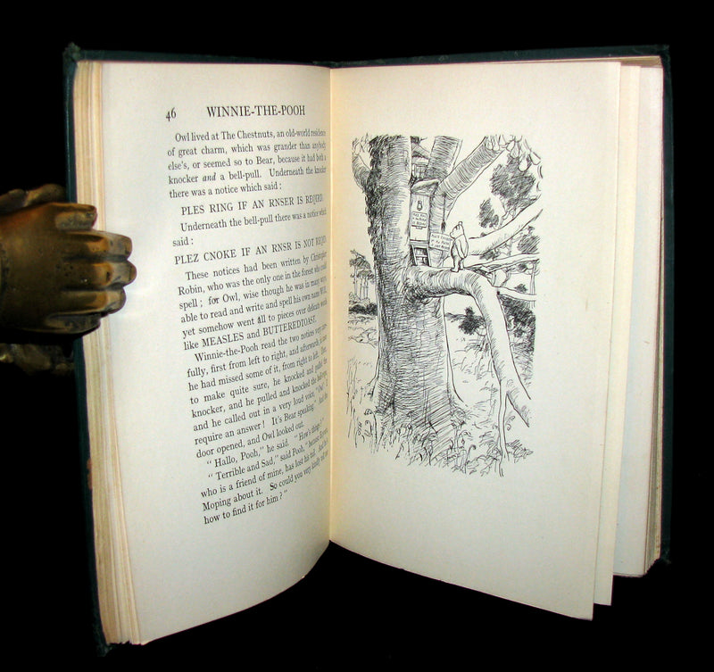 1926 First UK Edition - A. A. Milne & Ernest H. Shepard -  WINNIE-THE-POOH