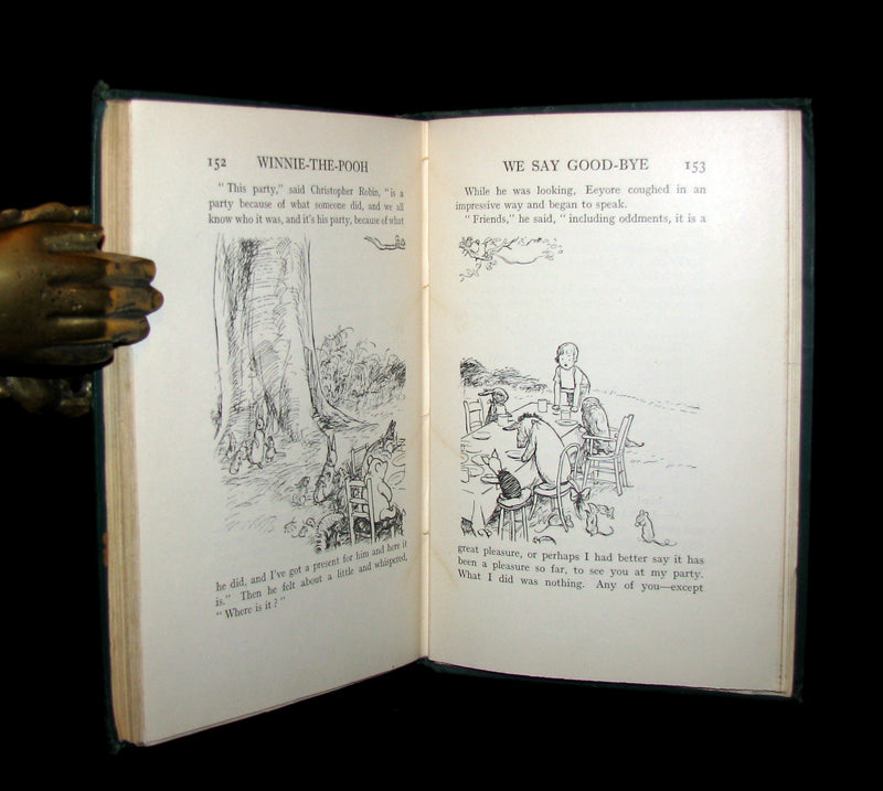 1926 First UK Edition - A. A. Milne & Ernest H. Shepard -  WINNIE-THE-POOH