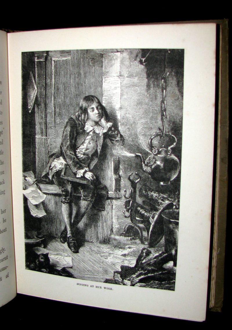 1880 Scarce Victorian Book - Princess Myra And Her Adventures Amongst The Fairy Folk