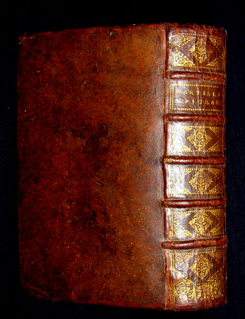 1693 Rare Book - MARTIAL's Epigrams - M. Val Martialis Epigrammata Demptis Obscenis