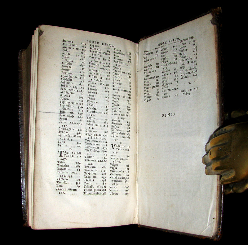 1693 Rare Book - MARTIAL's Epigrams - M. Val Martialis Epigrammata Demptis Obscenis