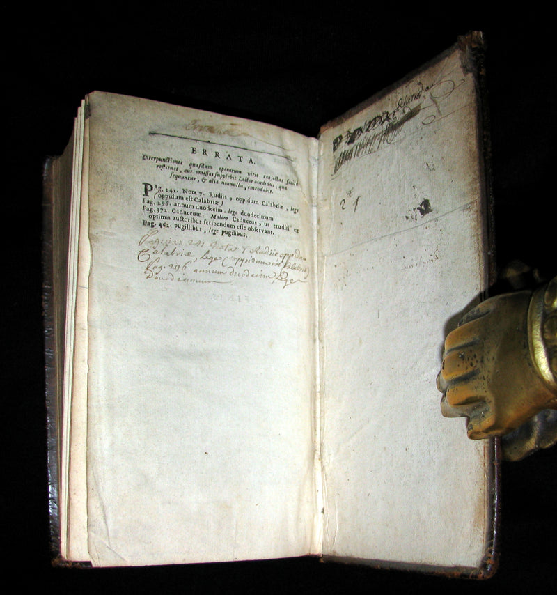 1693 Rare Book - MARTIAL's Epigrams - M. Val Martialis Epigrammata Demptis Obscenis