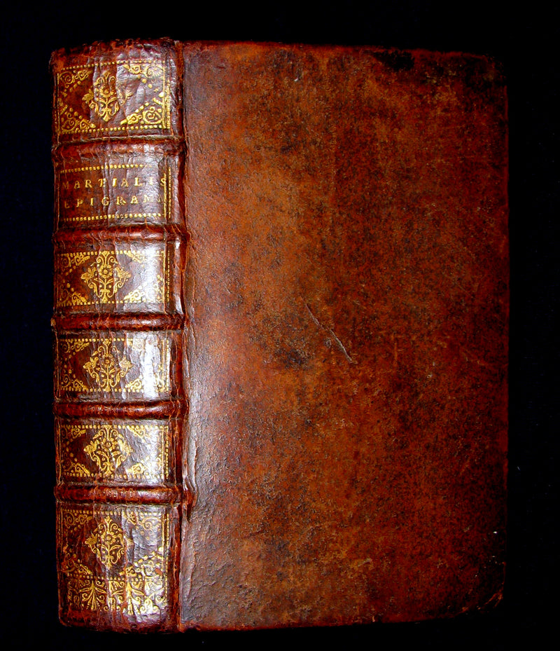 1693 Rare Book - MARTIAL's Epigrams - M. Val Martialis Epigrammata Demptis Obscenis