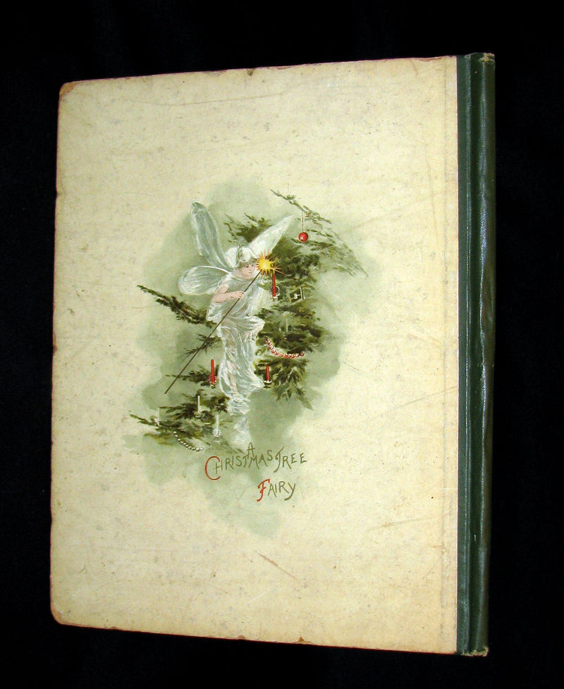 1880's Scarce Victorian Book ~ The Christmas Tree Fairy illustrated by Lizzie Lawson Mack