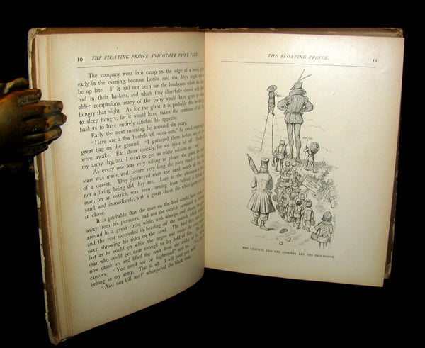 1884 Scarce Book - The Floating Prince and Other Fairy Tales by Frank R. Stockton