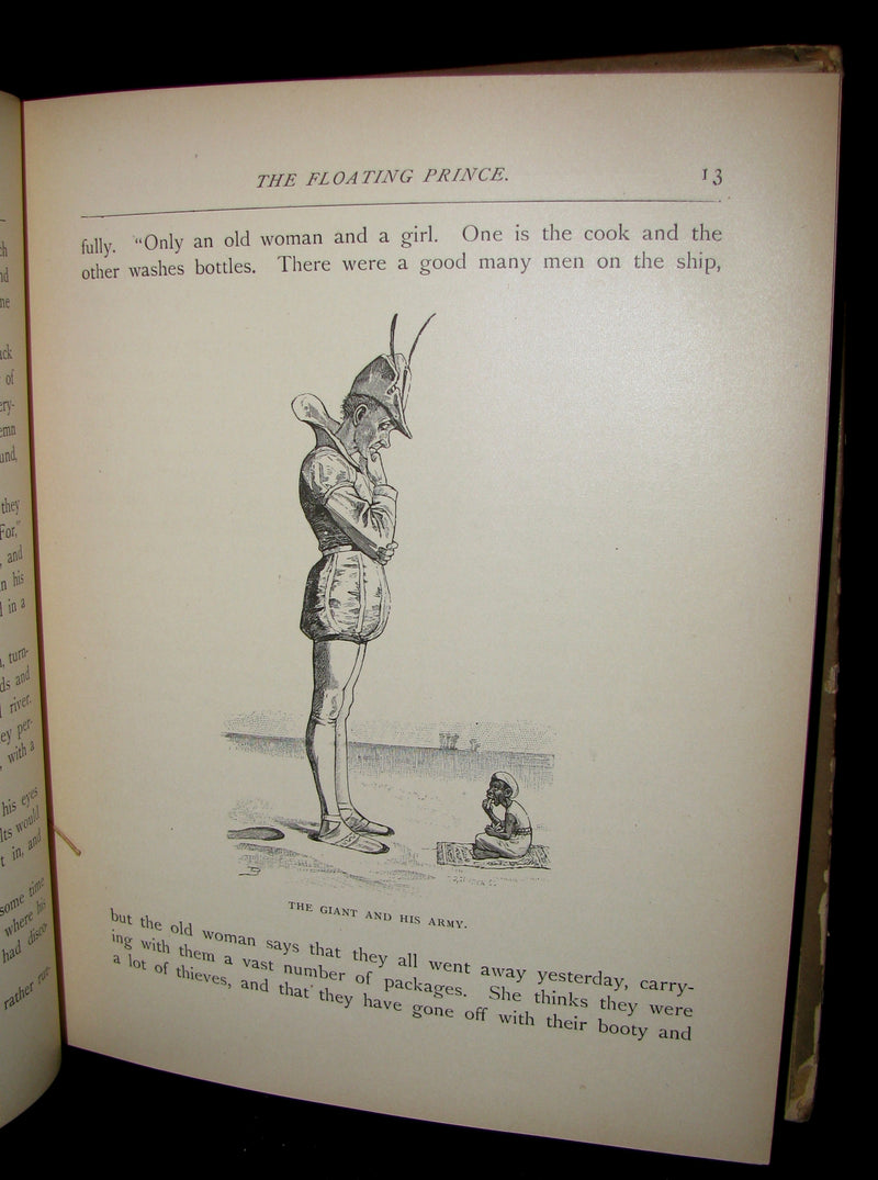 1884 Scarce Book - The Floating Prince and Other Fairy Tales by Frank R. Stockton