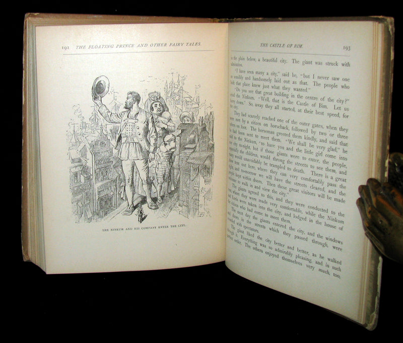 1884 Scarce Book - The Floating Prince and Other Fairy Tales by Frank R. Stockton